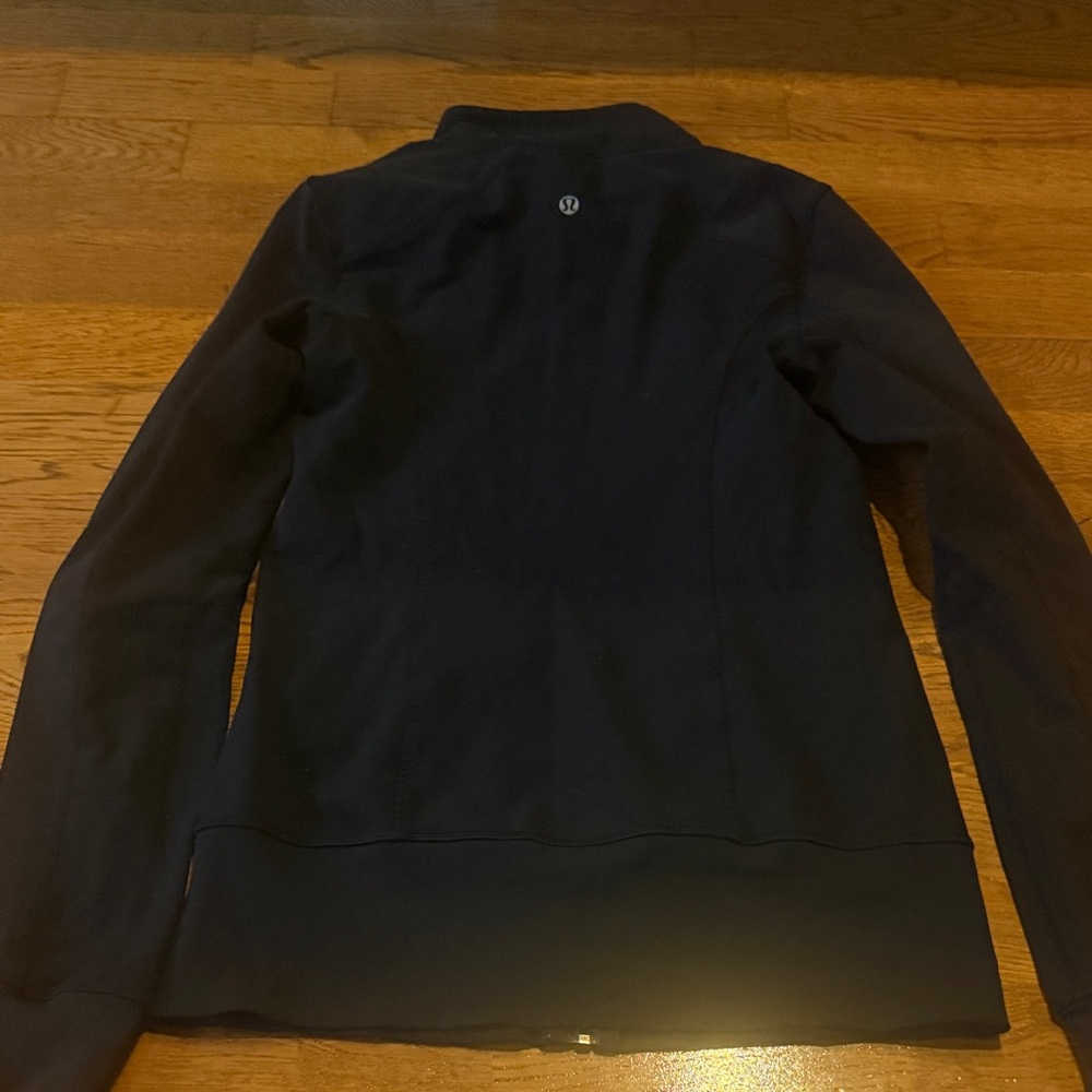 LULULEMON ATHLETIC Black Zip-Up Jacket LIKE NEW